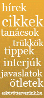Esküvőt tervezünk